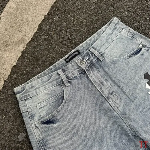 Replica Chrome Hearts Jeans For Men #1467913 $56.00 USD for Wholesale