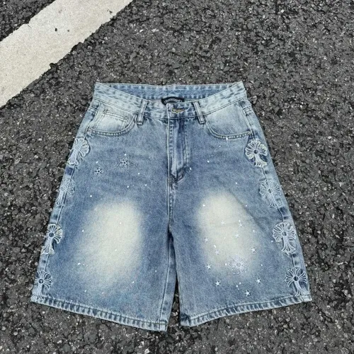 Wholesale Chrome Hearts Jeans For Men #1467919 $60.00 USD, Wholesale Quality Replica Chrome Hearts Jeans