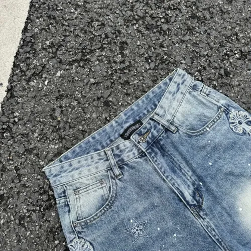 Replica Chrome Hearts Jeans For Men #1467919 $60.00 USD for Wholesale