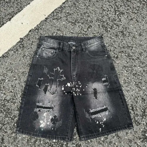 Wholesale Chrome Hearts Jeans For Men #1467922 $60.00 USD, Wholesale Quality Replica Chrome Hearts Jeans