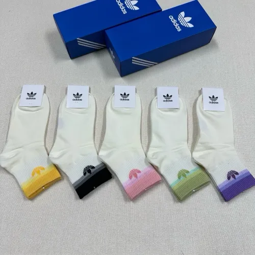 Replica Adidas Socks For Women #1468103 $25.00 USD for Wholesale