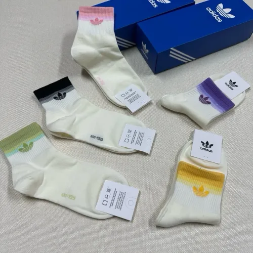 Replica Adidas Socks For Women #1468103 $25.00 USD for Wholesale