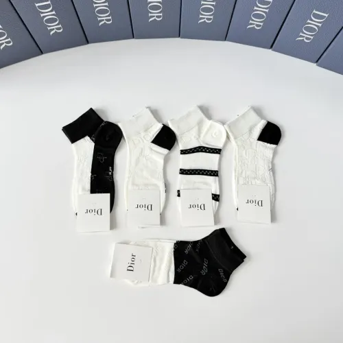 Replica Christian Dior Socks #1468115 $27.00 USD for Wholesale