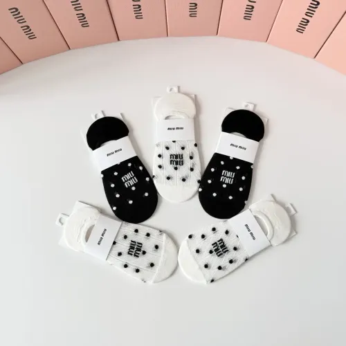 Replica MIU MIU Socks #1468119 $27.00 USD for Wholesale