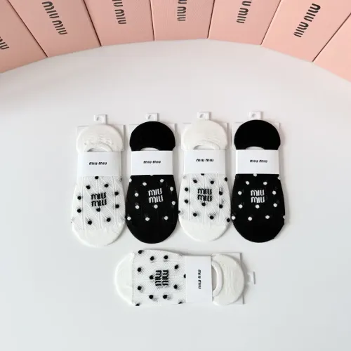 Replica MIU MIU Socks #1468119 $27.00 USD for Wholesale
