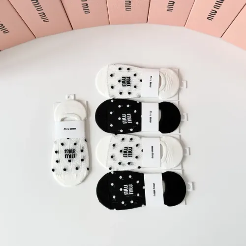 Replica MIU MIU Socks #1468119 $27.00 USD for Wholesale