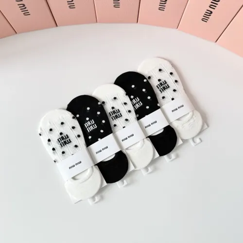 Replica MIU MIU Socks #1468119 $27.00 USD for Wholesale