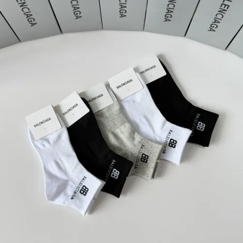 Replica Balenciaga Socks #1468126 $27.00 USD for Wholesale