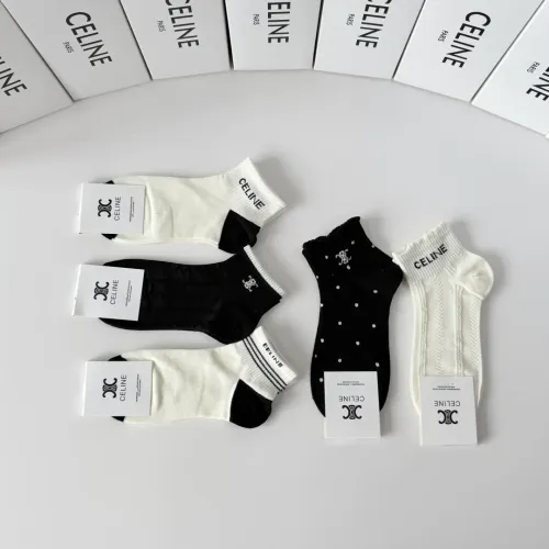 Replica Celine Socks #1468127 $27.00 USD for Wholesale
