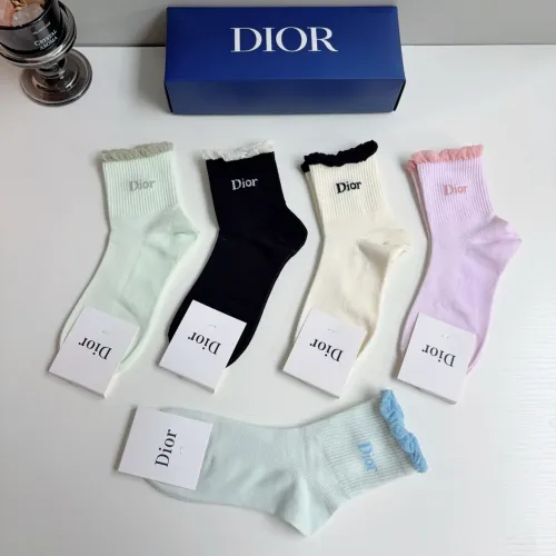 Replica Christian Dior Socks #1468134 $27.00 USD for Wholesale