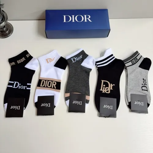 Wholesale Christian Dior Socks For Men #1468135 $27.00 USD, Wholesale Quality Replica Christian Dior Socks