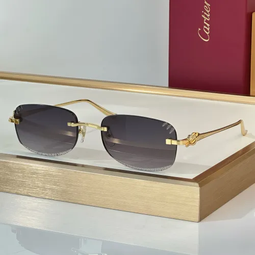Wholesale Cartier AAA Quality Sunglassess #1468405 $72.00 USD, Wholesale Quality Replica Cartier AAA Quality Sunglassess
