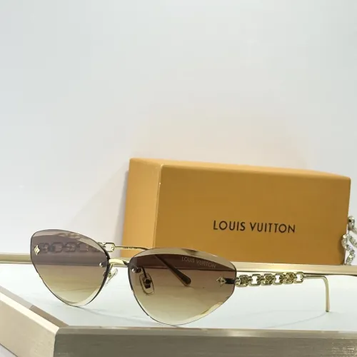 Wholesale Louis Vuitton AAA Quality Sunglasses #1468443 $60.00 USD, Wholesale Quality Replica Louis Vuitton AAA Quality Sunglasses