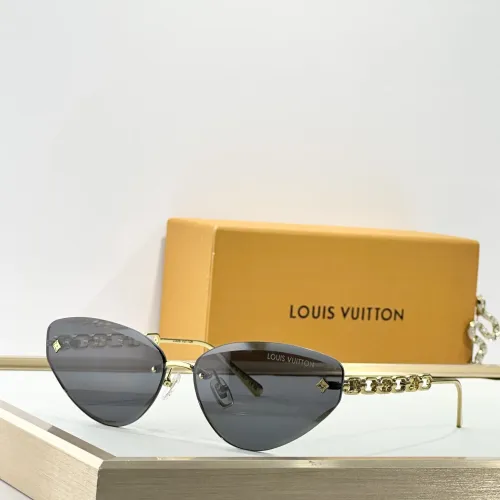 Wholesale Louis Vuitton AAA Quality Sunglasses #1468445 $60.00 USD, Wholesale Quality Replica Louis Vuitton AAA Quality Sunglasses