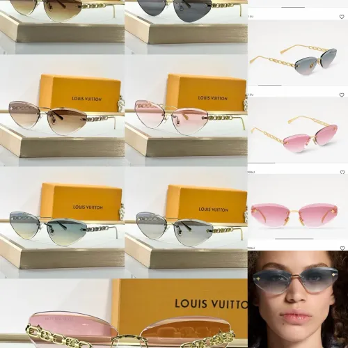 Replica Louis Vuitton AAA Quality Sunglasses #1468446 $60.00 USD for Wholesale