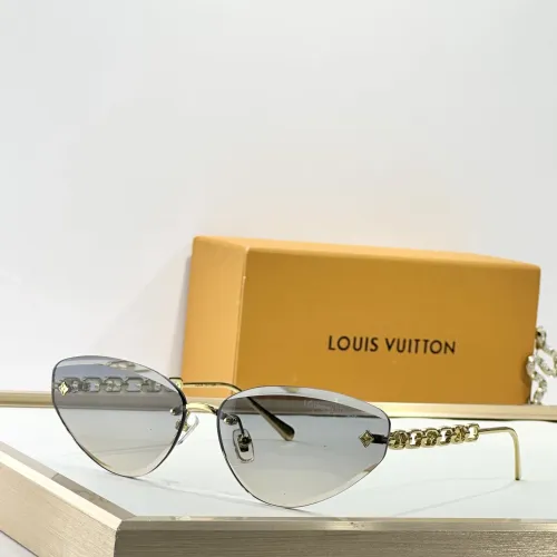 Wholesale Louis Vuitton AAA Quality Sunglasses #1468447 $60.00 USD, Wholesale Quality Replica Louis Vuitton AAA Quality Sunglasses