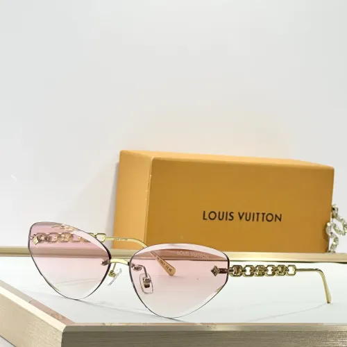 Wholesale Louis Vuitton AAA Quality Sunglasses #1468448 $60.00 USD, Wholesale Quality Replica Louis Vuitton AAA Quality Sunglasses