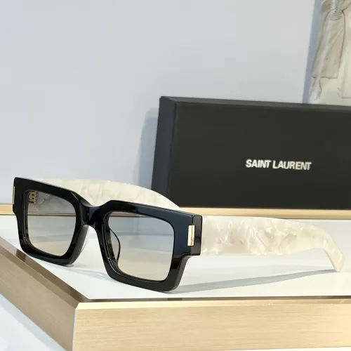 Wholesale Yves Saint Laurent YSL AAA Quality Sunglasses #1468482 $64.00 USD, Wholesale Quality Replica Yves Saint Laurent YSL AAA Quality Sunglasses