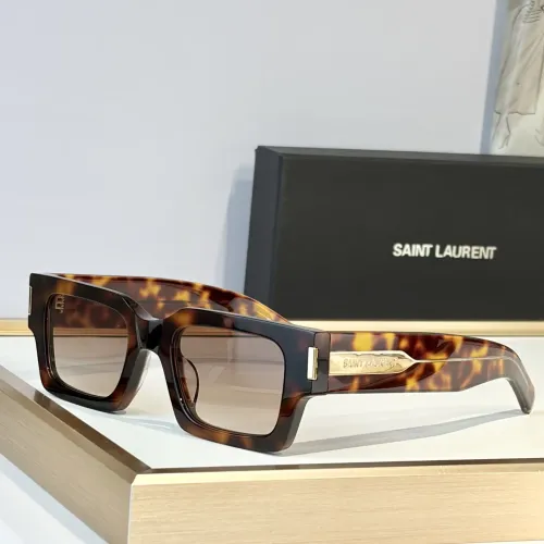 Wholesale Yves Saint Laurent YSL AAA Quality Sunglasses #1468486 $64.00 USD, Wholesale Quality Replica Yves Saint Laurent YSL AAA Quality Sunglasses