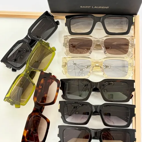 Replica Yves Saint Laurent YSL AAA Quality Sunglasses #1468486 $64.00 USD for Wholesale
