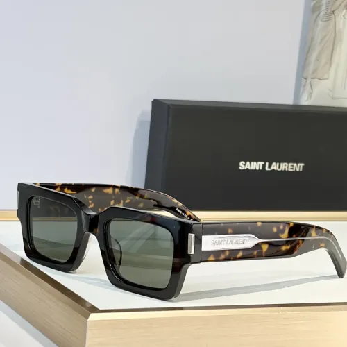 Wholesale Yves Saint Laurent YSL AAA Quality Sunglasses #1468487 $64.00 USD, Wholesale Quality Replica Yves Saint Laurent YSL AAA Quality Sunglasses