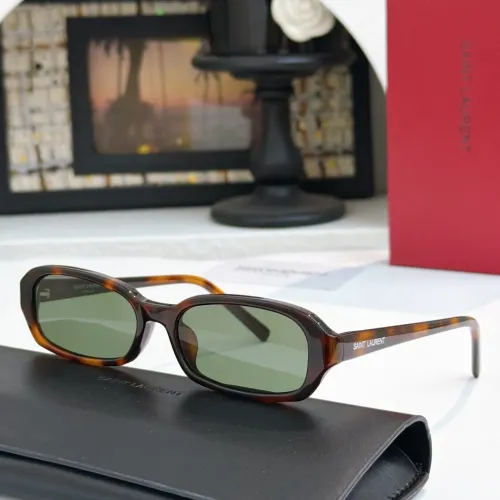 Wholesale Yves Saint Laurent YSL AAA Quality Sunglasses #1468495 $56.00 USD, Wholesale Quality Replica Yves Saint Laurent YSL AAA Quality Sunglasses