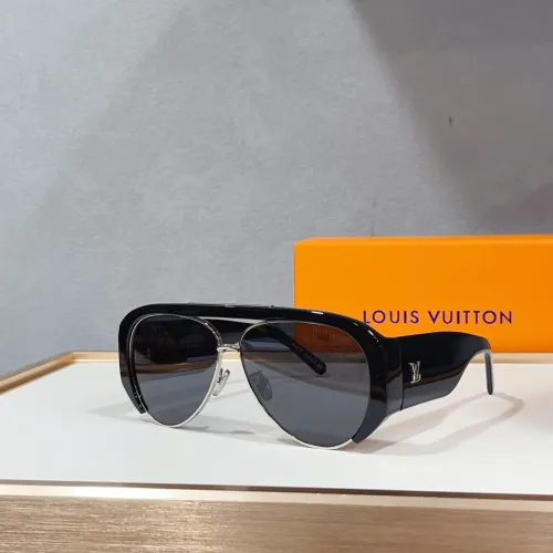 Wholesale Louis Vuitton AAA Quality Sunglasses #1468498 $64.00 USD, Wholesale Quality Replica Louis Vuitton AAA Quality Sunglasses