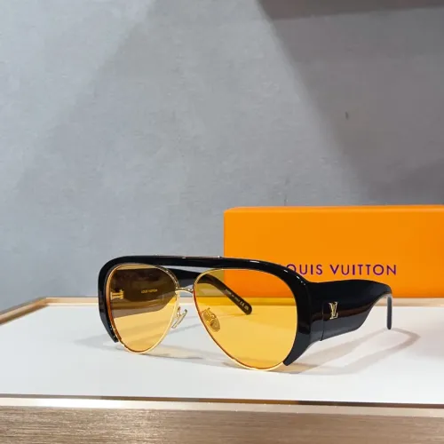 Wholesale Louis Vuitton AAA Quality Sunglasses #1468500 $64.00 USD, Wholesale Quality Replica Louis Vuitton AAA Quality Sunglasses