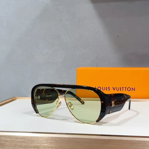 Wholesale Louis Vuitton AAA Quality Sunglasses #1468502 $64.00 USD, Wholesale Quality Replica Louis Vuitton AAA Quality Sunglasses