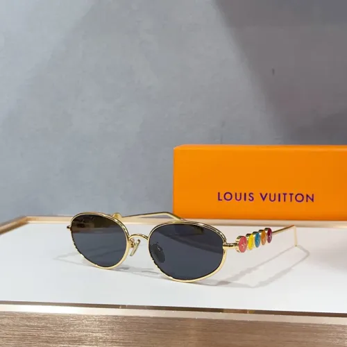 Wholesale Louis Vuitton AAA Quality Sunglasses #1468513 $60.00 USD, Wholesale Quality Replica Louis Vuitton AAA Quality Sunglasses