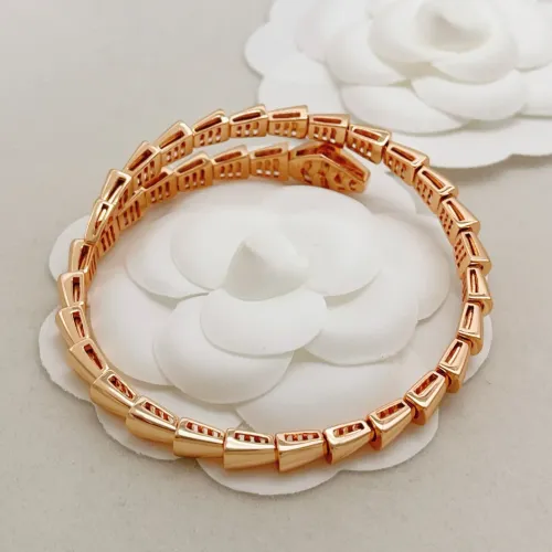 Replica Bvlgari Bracelets In Rose Gold #1468553 $36.00 USD for Wholesale