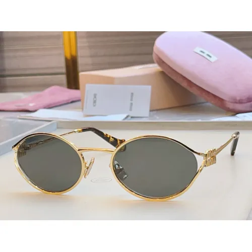 Wholesale MIU MIU AAA Quality Sunglasses #1468579 $56.00 USD, Wholesale Quality Replica MIU MIU AAA Sunglasses