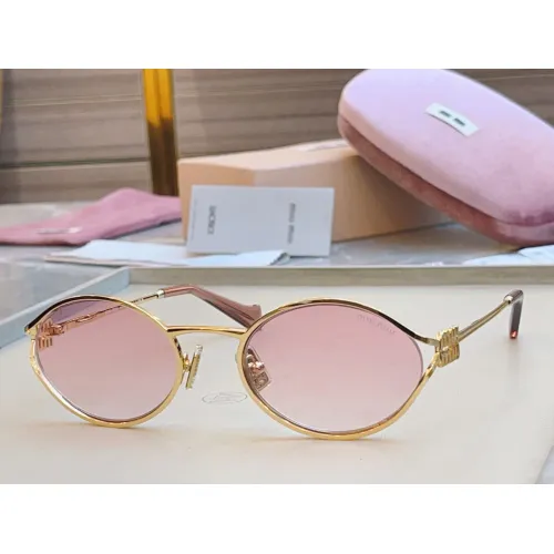 Wholesale MIU MIU AAA Quality Sunglasses #1468588 $56.00 USD, Wholesale Quality Replica MIU MIU AAA Sunglasses