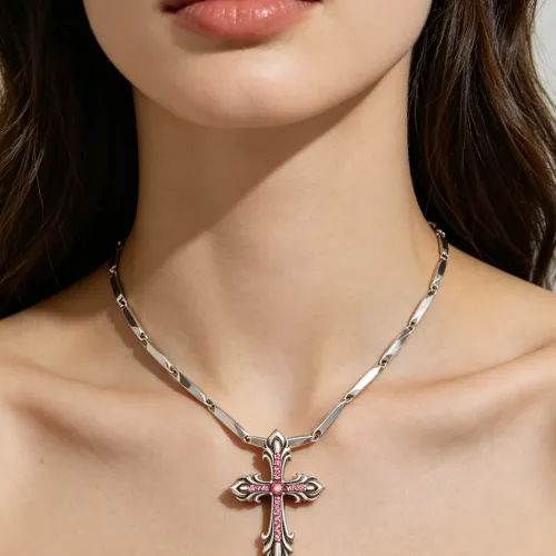 Replica Chrome Hearts Necklaces #1468594 $42.00 USD for Wholesale