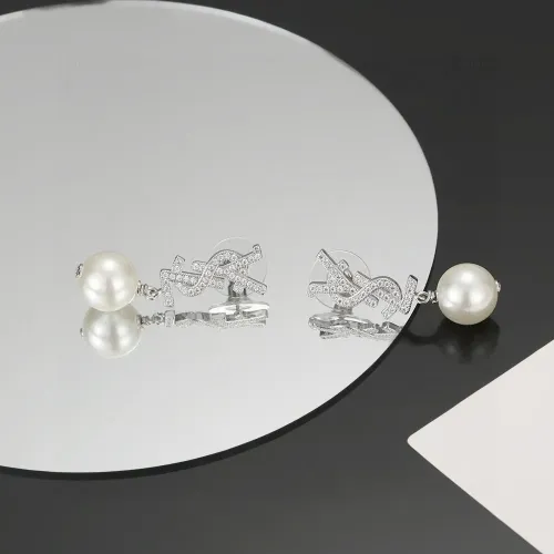 Wholesale Yves Saint Laurent YSL Earrings For Women #1468641 $25.00 USD, Wholesale Quality Replica Yves Saint Laurent YSL Earrings