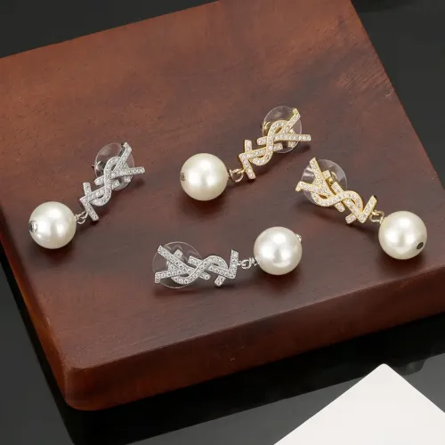 Replica Yves Saint Laurent YSL Earrings For Women #1468641 $25.00 USD for Wholesale