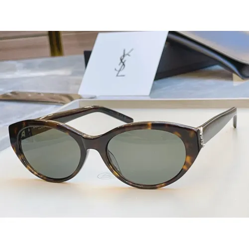 Wholesale Yves Saint Laurent YSL AAA Quality Sunglasses #1468652 $56.00 USD, Wholesale Quality Replica Yves Saint Laurent YSL AAA Quality Sunglasses
