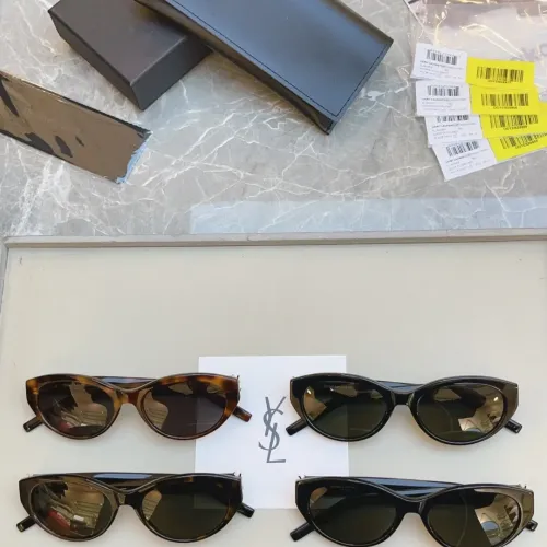 Replica Yves Saint Laurent YSL AAA Quality Sunglasses #1468652 $56.00 USD for Wholesale