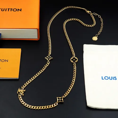 Wholesale Louis Vuitton Necklaces #1468679 $29.00 USD, Wholesale Quality Replica Louis Vuitton Necklaces