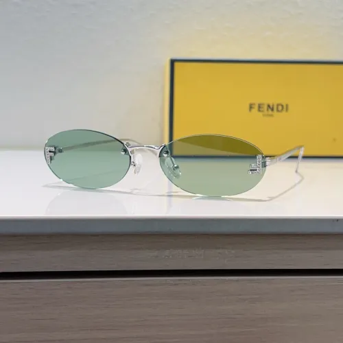 Wholesale Fendi AAA Quality Sunglasses #1468711 $64.00 USD, Wholesale Quality Replica Fendi AAA Quality Sunglasses