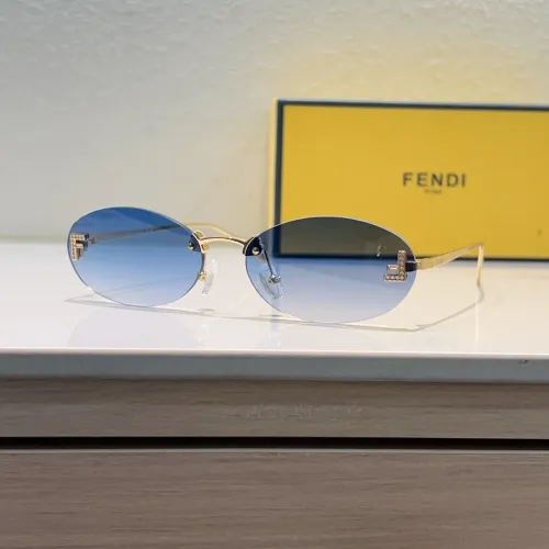 Wholesale Fendi AAA Quality Sunglasses #1468712 $64.00 USD, Wholesale Quality Replica Fendi AAA Quality Sunglasses