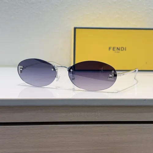 Wholesale Fendi AAA Quality Sunglasses #1468713 $64.00 USD, Wholesale Quality Replica Fendi AAA Quality Sunglasses