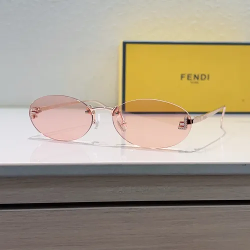 Wholesale Fendi AAA Quality Sunglasses #1468716 $64.00 USD, Wholesale Quality Replica Fendi AAA Quality Sunglasses