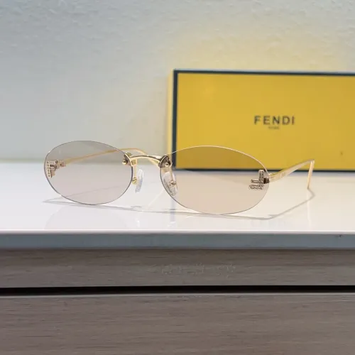 Wholesale Fendi AAA Quality Sunglasses #1468719 $64.00 USD, Wholesale Quality Replica Fendi AAA Quality Sunglasses