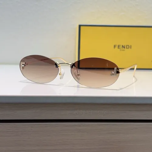 Wholesale Fendi AAA Quality Sunglasses #1468720 $64.00 USD, Wholesale Quality Replica Fendi AAA Quality Sunglasses