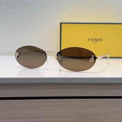 Wholesale Fendi AAA Quality Sunglasses #1468722 $64.00 USD, Wholesale Quality Replica Fendi AAA Quality Sunglasses
