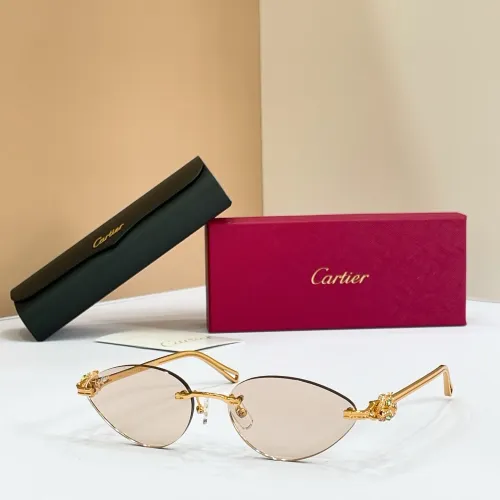 Wholesale Cartier AAA Quality Sunglassess #1468740 $68.00 USD, Wholesale Quality Replica Cartier AAA Quality Sunglassess