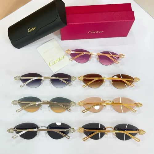 Replica Cartier AAA Quality Sunglassess #1468740 $68.00 USD for Wholesale