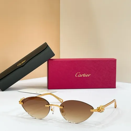 Wholesale Cartier AAA Quality Sunglassess #1468741 $68.00 USD, Wholesale Quality Replica Cartier AAA Quality Sunglassess