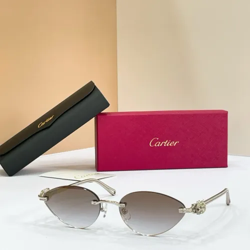 Wholesale Cartier AAA Quality Sunglassess #1468742 $68.00 USD, Wholesale Quality Replica Cartier AAA Quality Sunglassess
